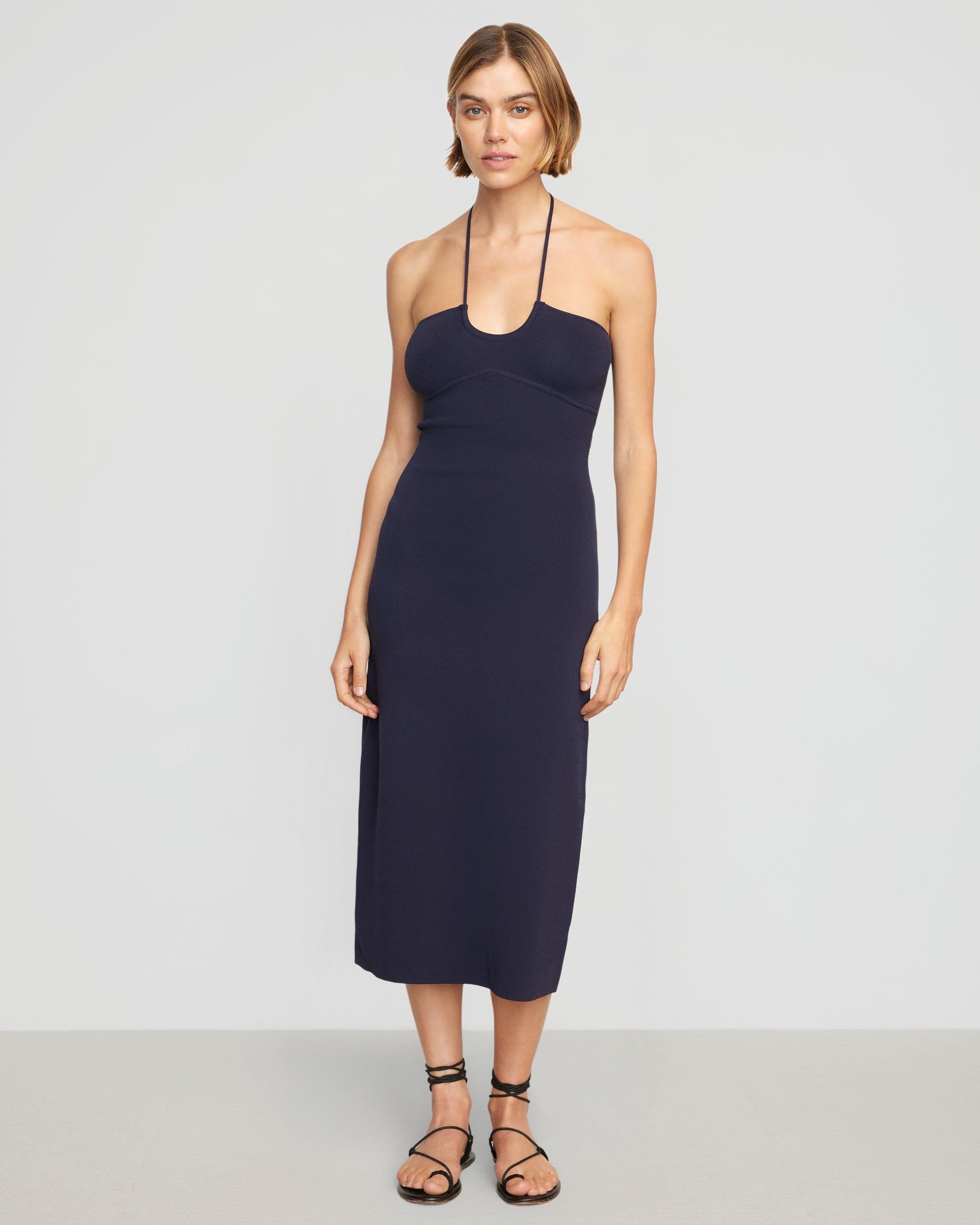 Sara Knit Halter Dress Product Image