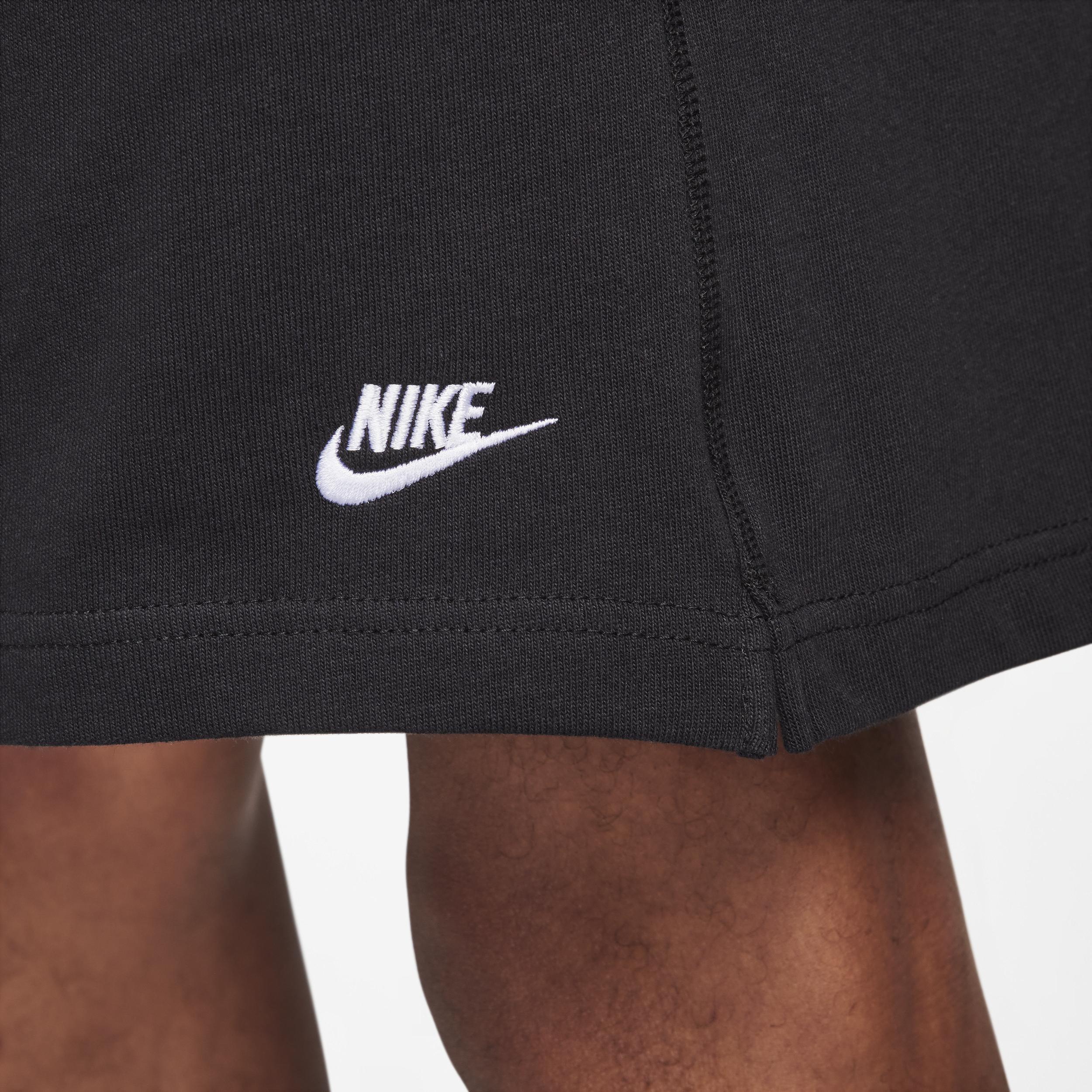 Mens Nike Club Knit Shorts Grey Product Image