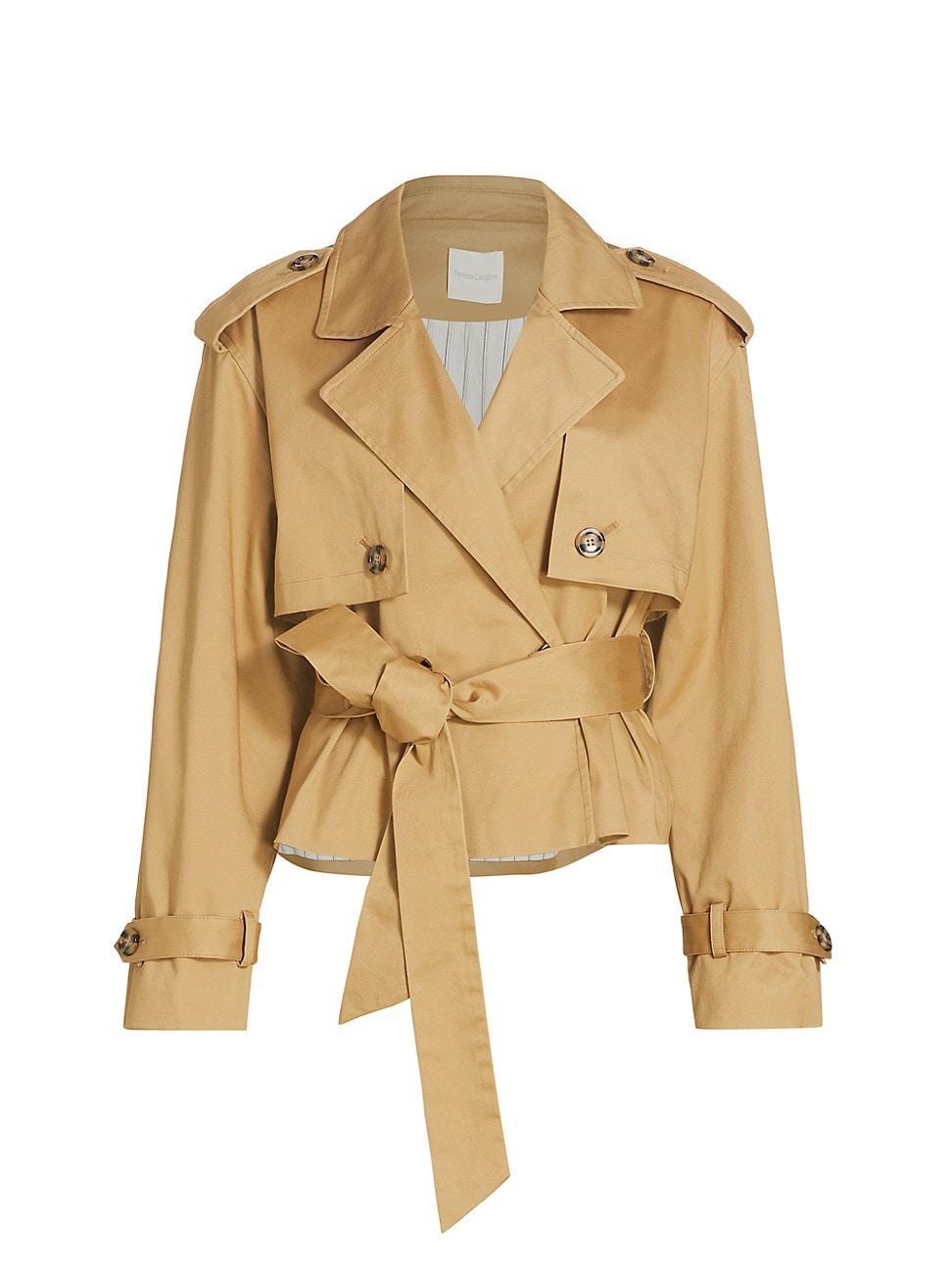 Womens The Cropped Charles Trench Coat Product Image