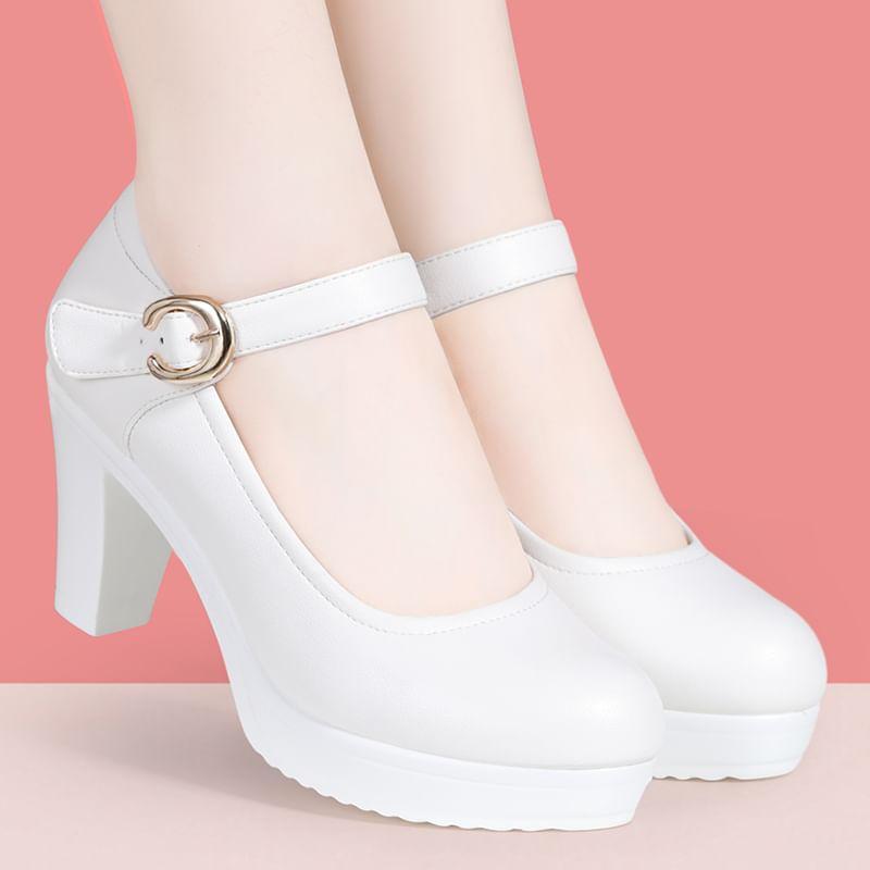 Platform Mary Jane Pumps product image