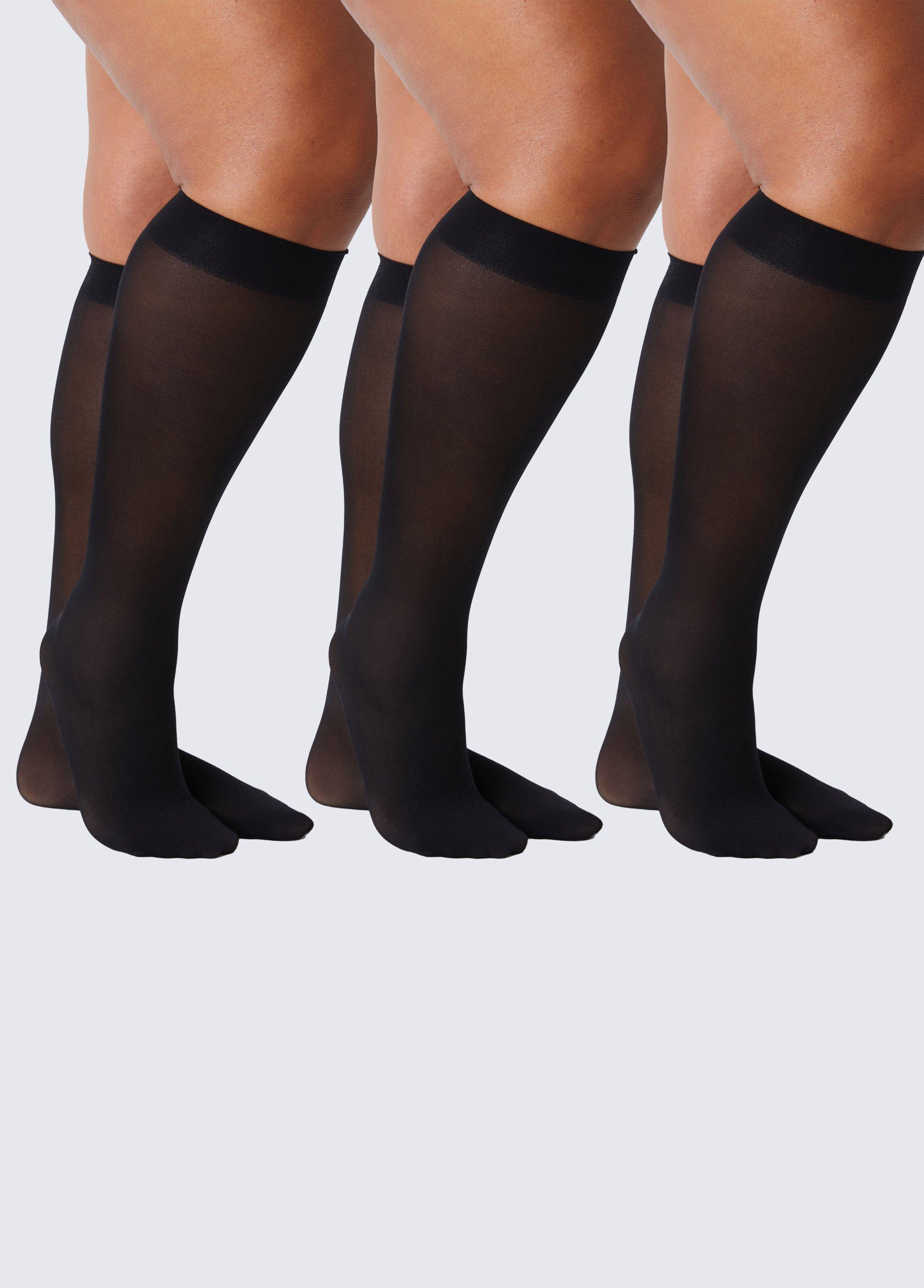 Three Pack Opaque Trouser Socks Product Image