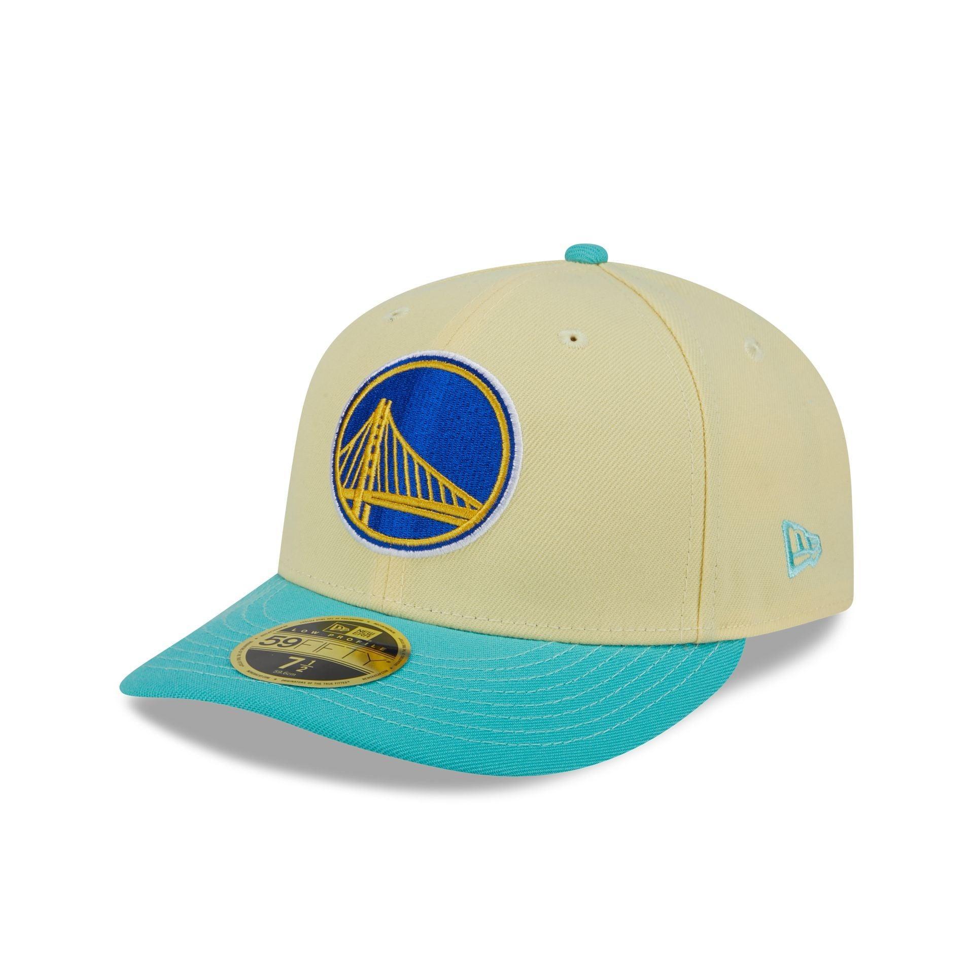 Golden State Warriors Soft Yellow Low Profile 59FIFTY Fitted Hat Male Product Image