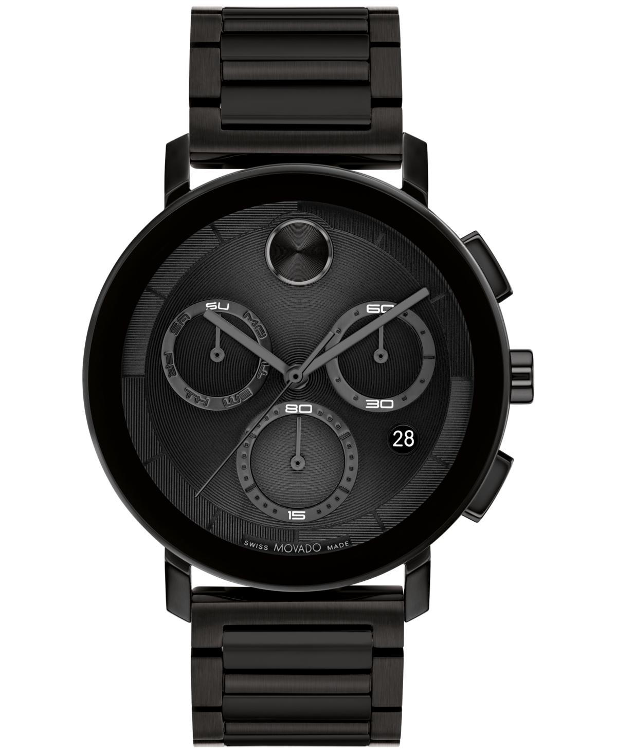 Mens Bold Evolution 2.0 Ionic-Plated Black Steel Chronograph Watch/42MM Product Image