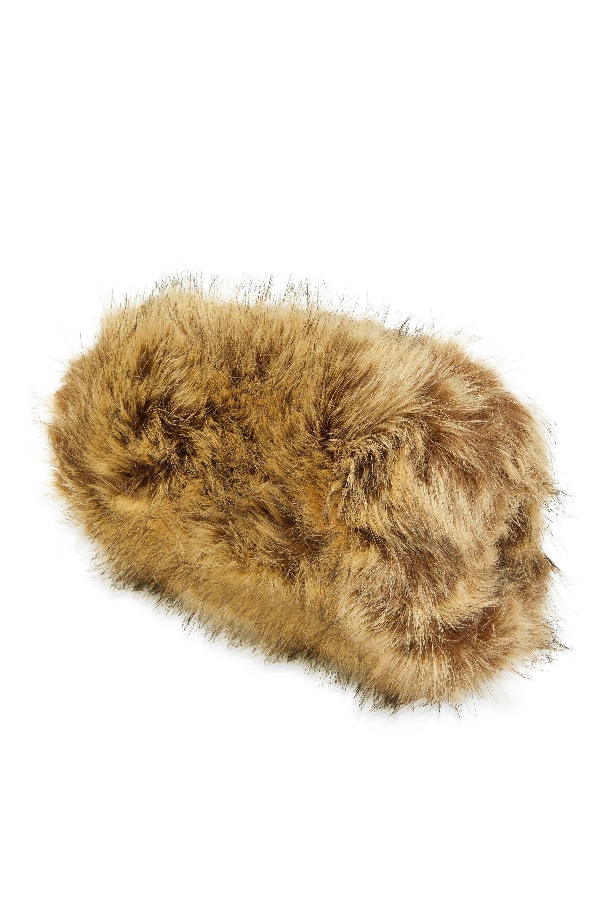 Faux Fur Muff Crossbody Bag Female Product Image