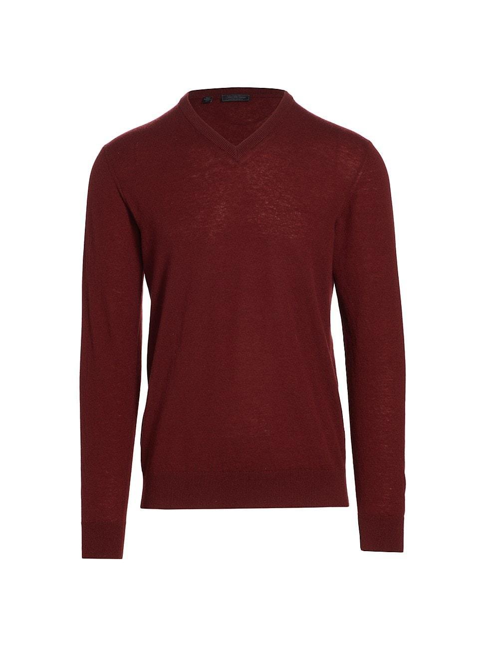 Mens COLLECTION Cashmere V-Neck Sweater Product Image