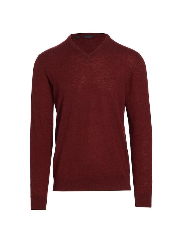 Mens COLLECTION Cashmere V-Neck Sweater Product Image