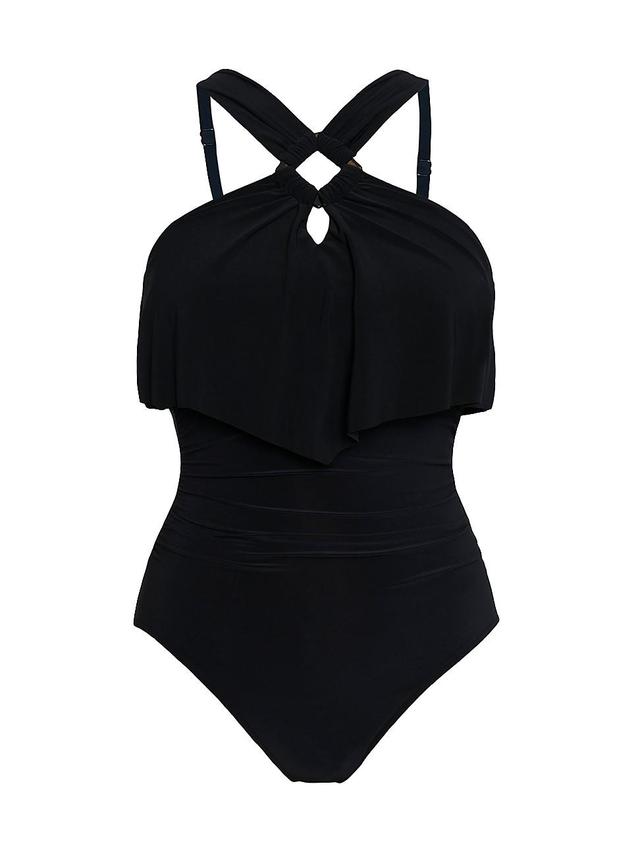 Womens Liza Square-Cut One-Piece Swimsuit Product Image