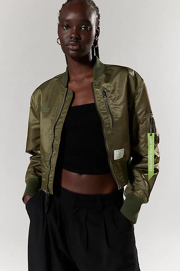 Alpha Industries UO Exclusive L-2B Cropped Bomber Jacket Womens at Urban Outfitters product image