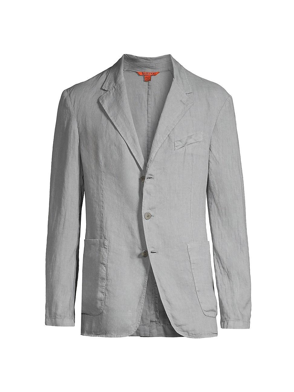 Mens Rizzo Linen Three-Button Blazer Product Image