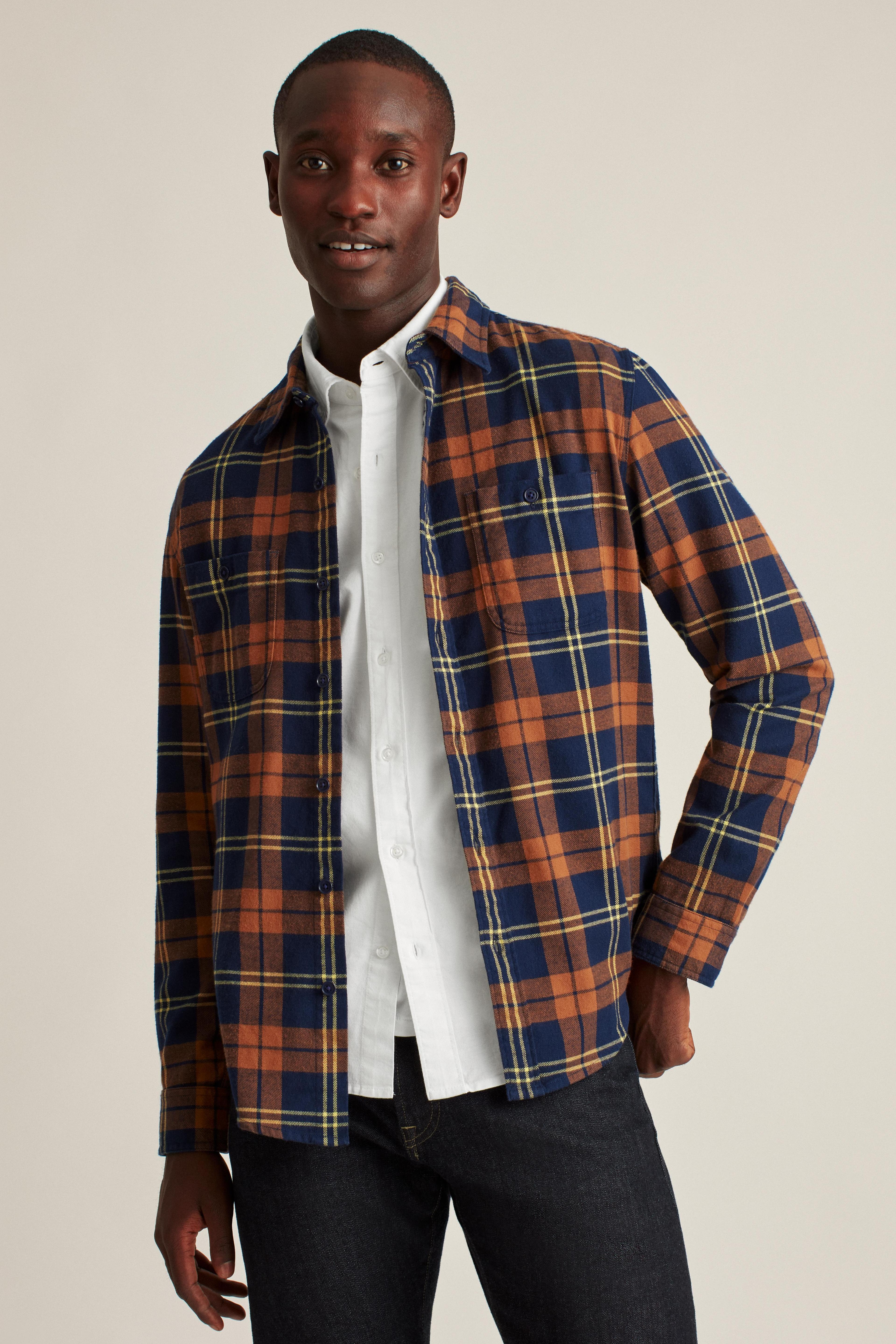 Stretch Flannel Shirt Product Image