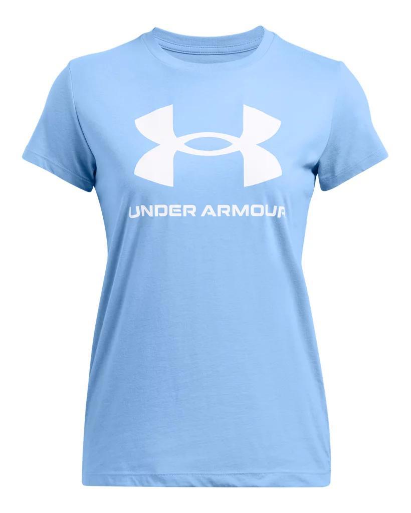 Womens UA Rival Logo Short Sleeve Product Image