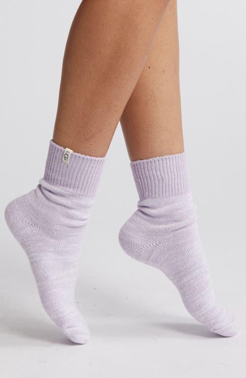 UGG(r) Rib Slouchy Quarter Socks Product Image