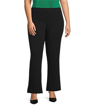 Womens Plus Size Deco Crepe Ankle Pants Product Image