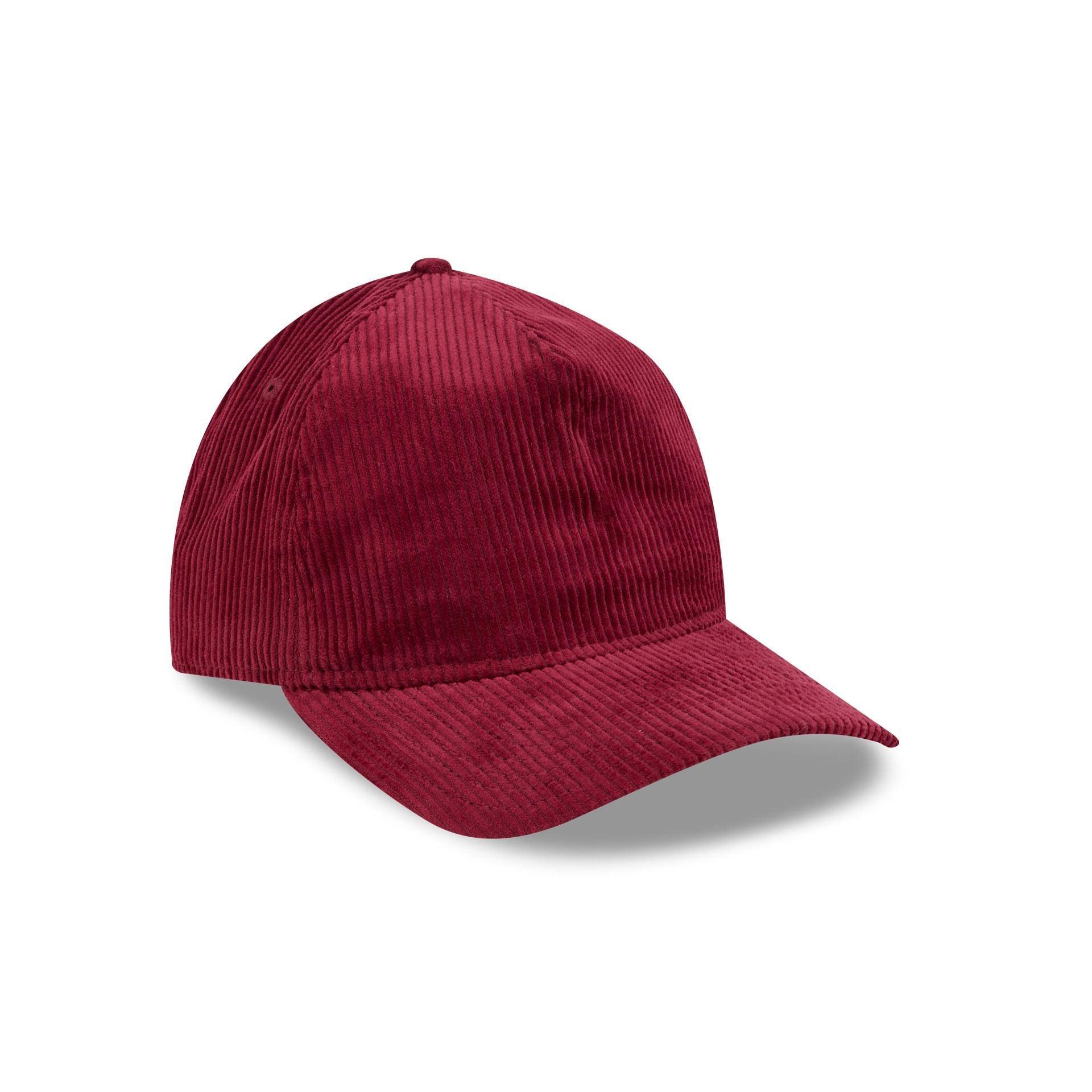 New Era Cap Maroon Corduroy 9TWENTY A-Frame Adjustable Hat Male Product Image