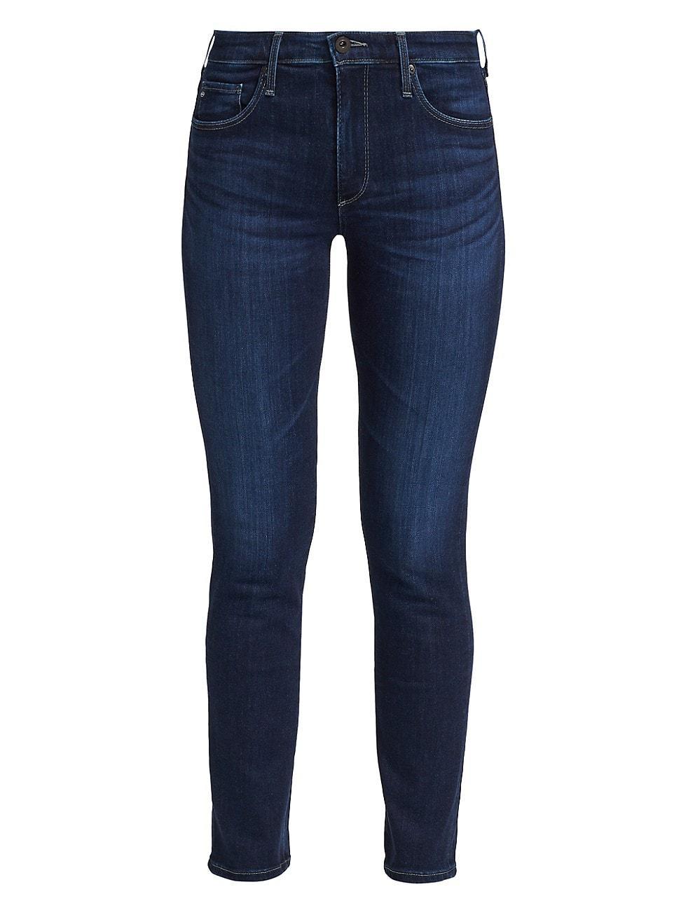 Ag Prima Mid Rise Ankle Cigarette Jeans in Concord Product Image