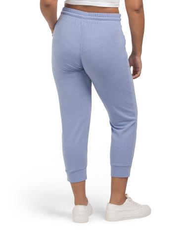 Lounge Capri Joggers for Women | Polyester/Spandex/Rayon Product Image