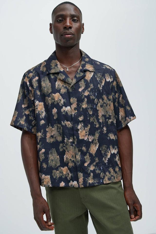 Gilbert Camo Shirt - Black/combo Product Image