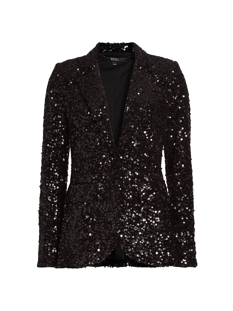 Womens Sequined Evening Jacket Product Image