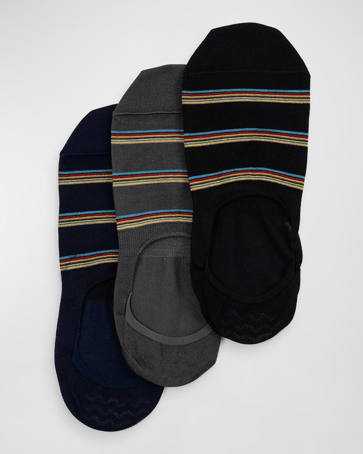 Paul Smith Cotton Blend No Show Socks, Pack of 3 Product Image