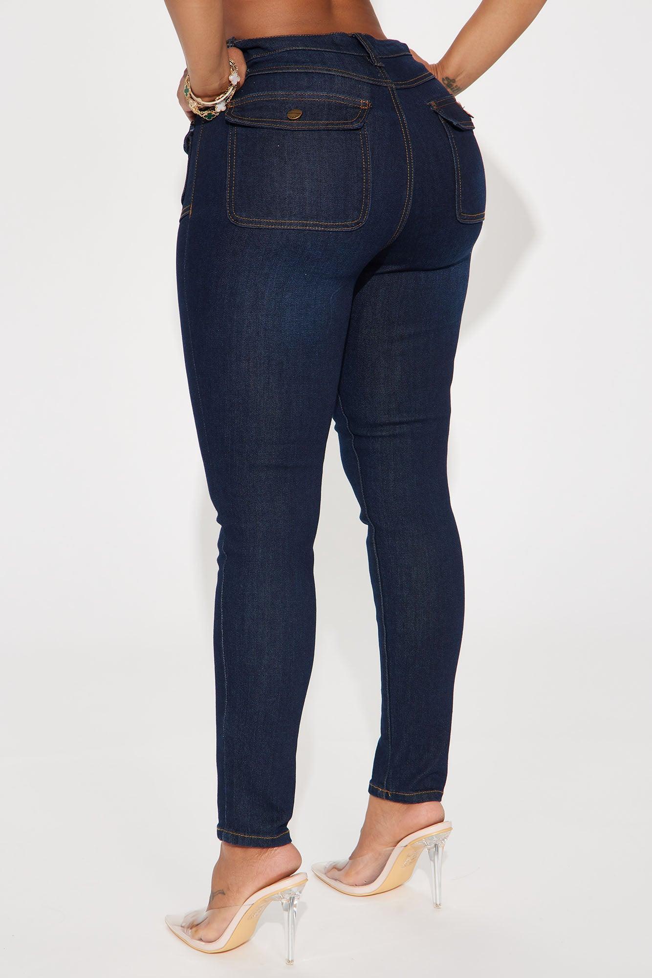 Testing The Limits Stretch Skinny Jeans - Dark Wash Product Image