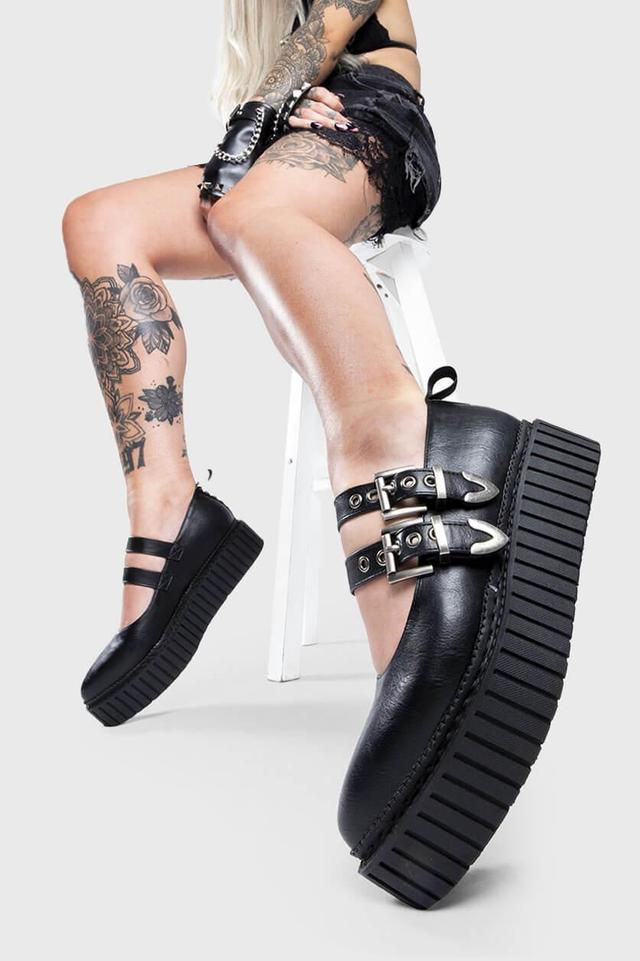 I'm A Believer Chunky Platform Creeper Shoes Product Image