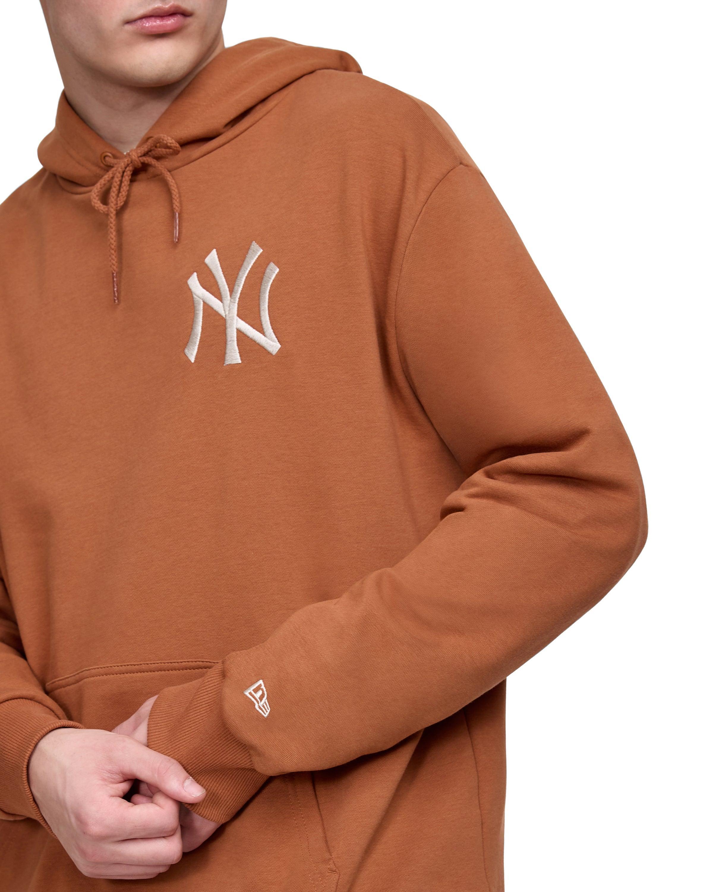 New York Yankees Essential Brown Hoodie Male Product Image