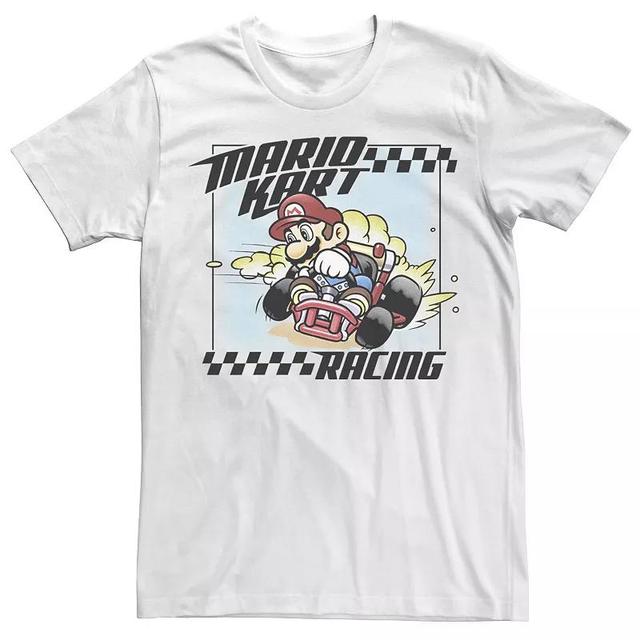 Mens Nintendo Mario Kart Racing Slide Drift Tee Product Image