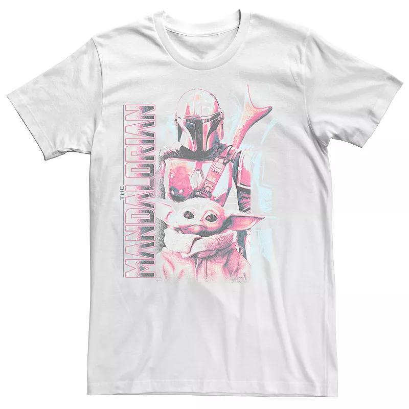 Mens The Mandalorian Baby Yoda And Djarin Tee Product Image