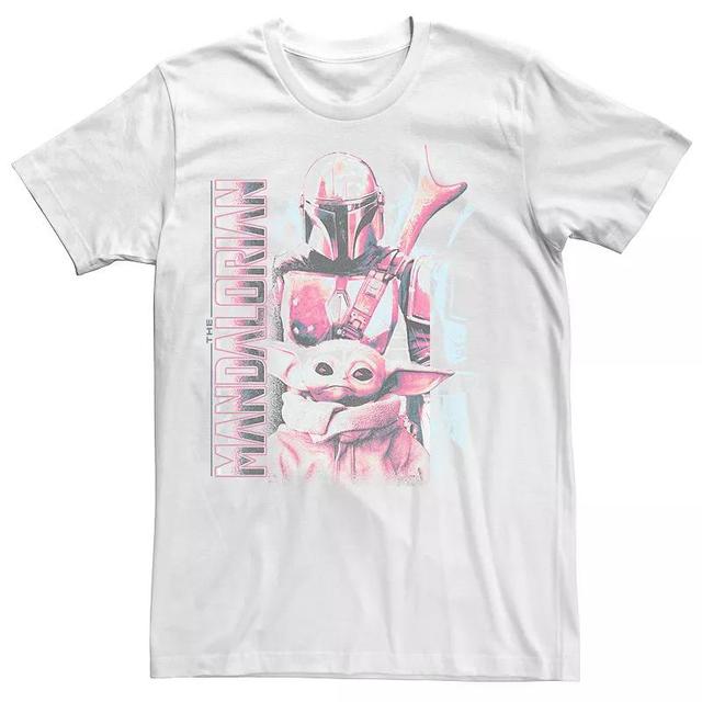 Mens The Mandalorian Baby Yoda And Djarin Tee Product Image