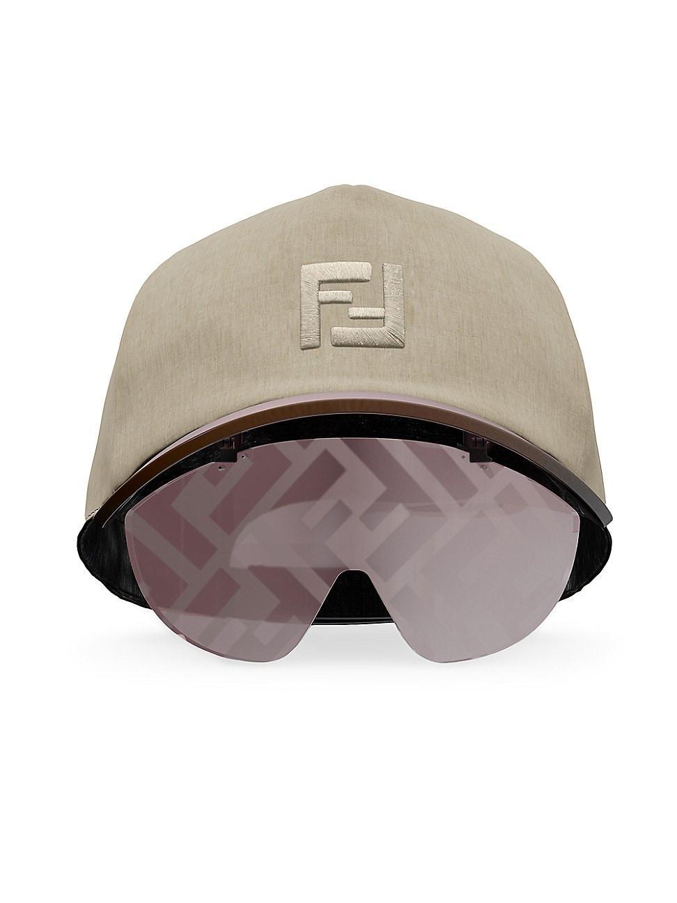 Womens Logo Visor Injected Sunglasses Product Image