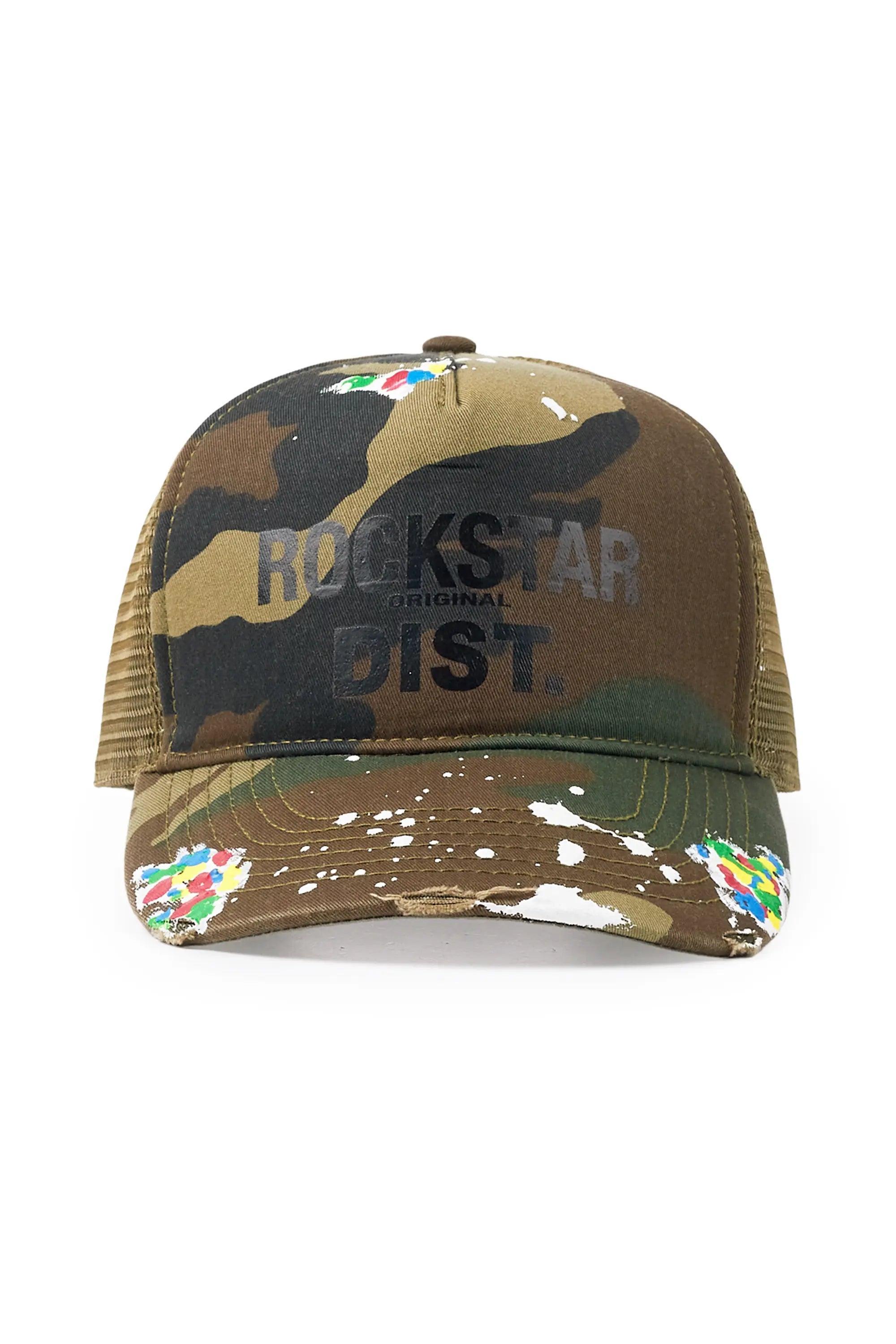 Neptune Camo Trucker Hat Male Product Image