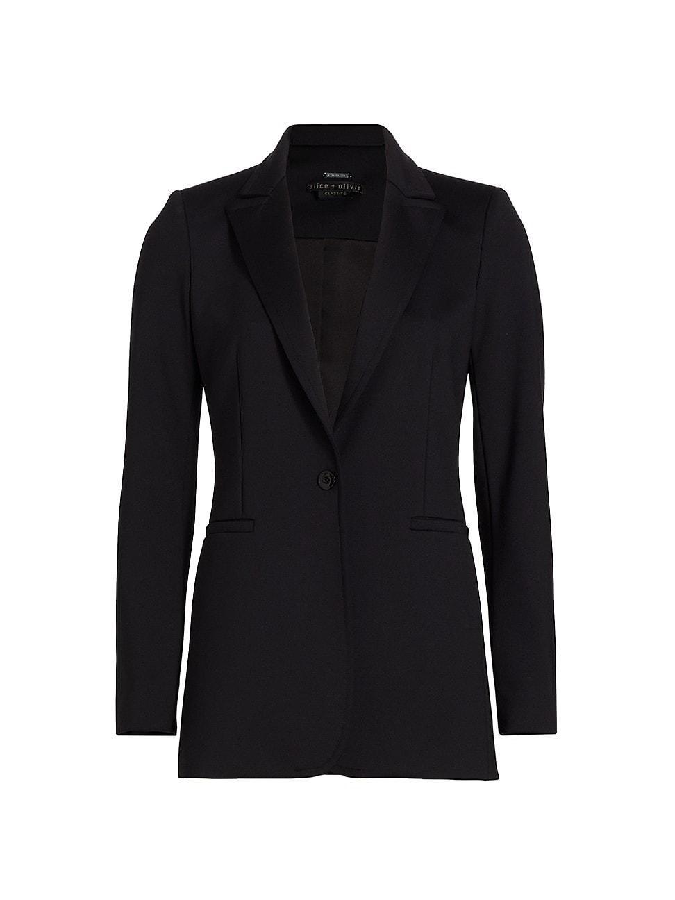 Alice + Olivia Breanne Fitted Blazer Product Image