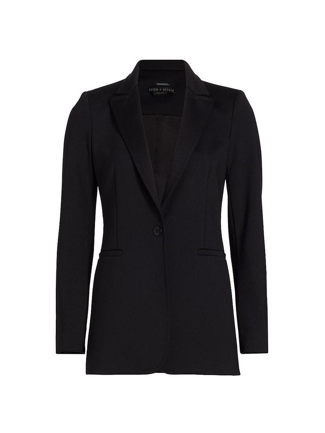 Womens Breann Long Fitted Blazer Product Image