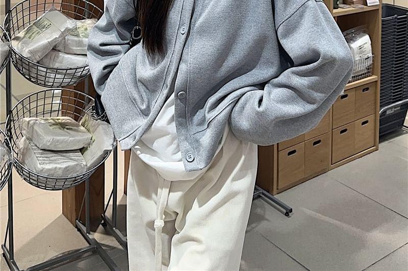 Plain Button Jacket Product Image