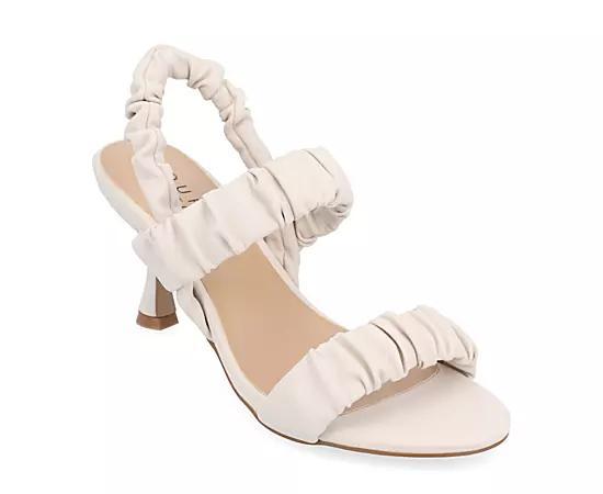 Journee Collection Womens Amaree Ruched Sandals Product Image