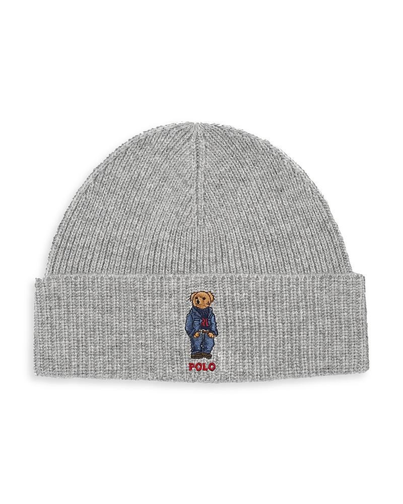 Polo Ralph Lauren Solid Denim Bear Beanie Product Image