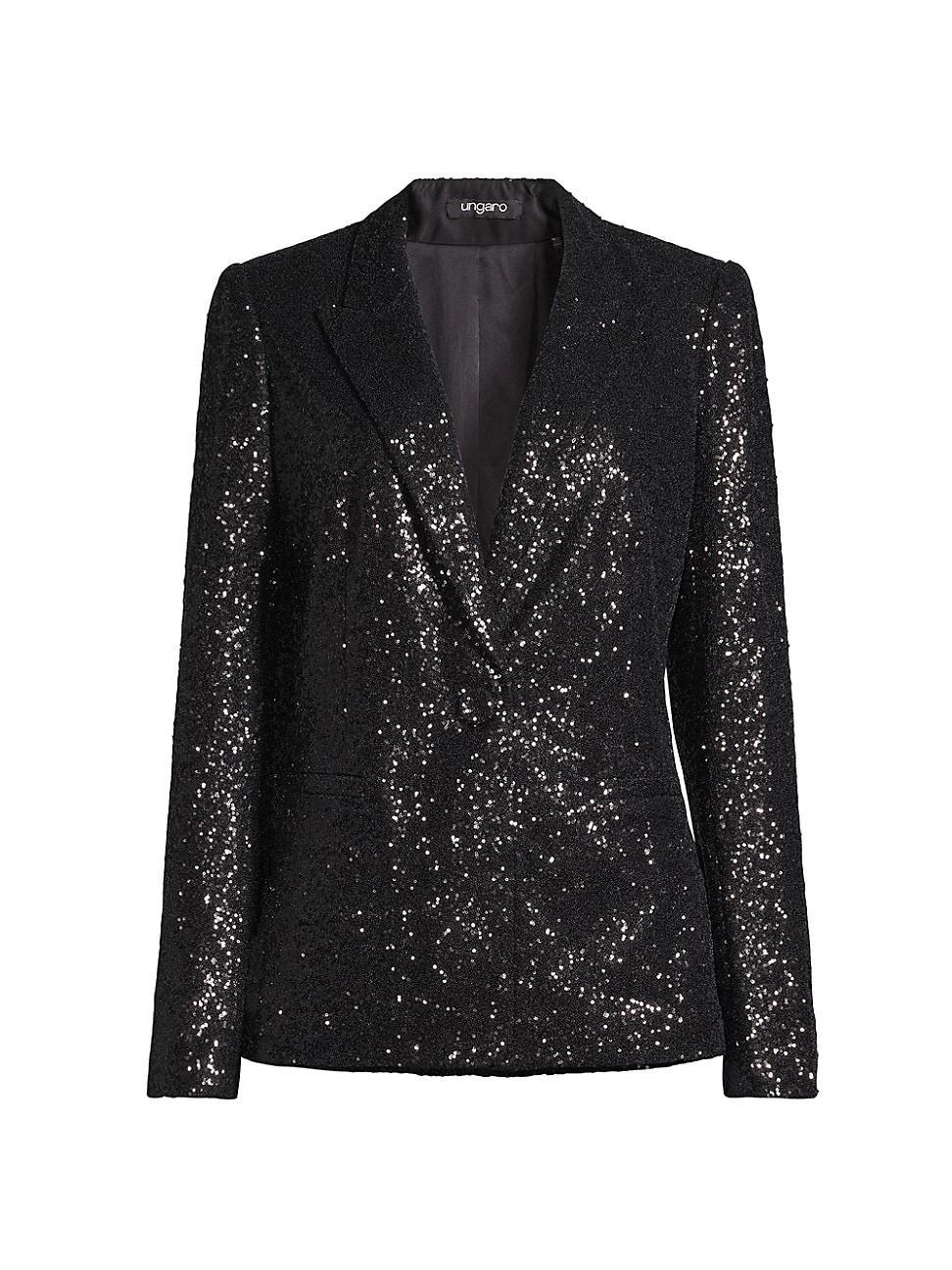 Womens Ariana Sequined Jacket Product Image