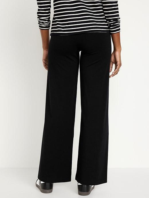 High-Waisted Wide-Leg Leggings Product Image