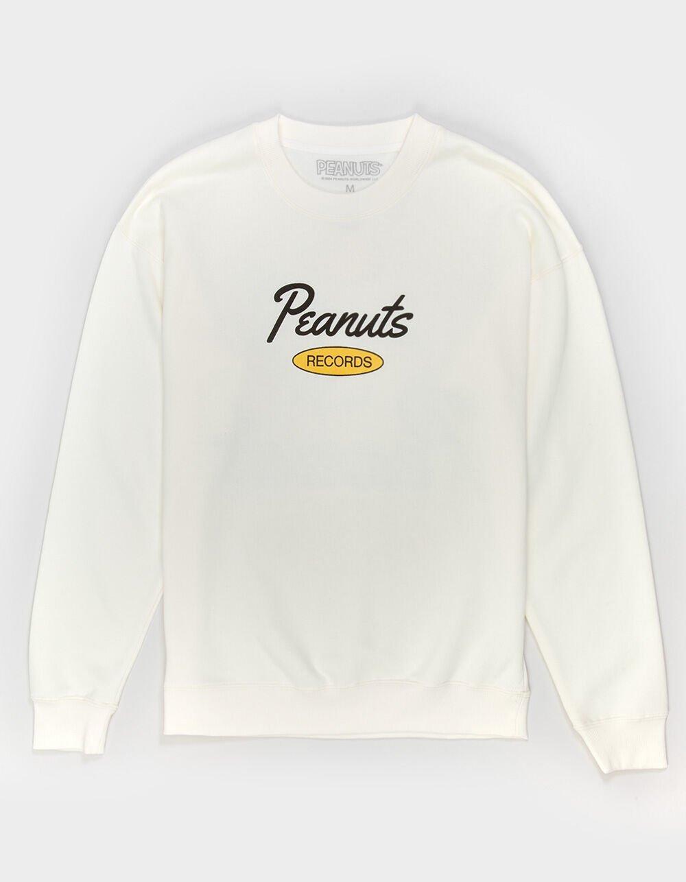 PEANUTS Records Mens Crewneck Sweatshirt Product Image