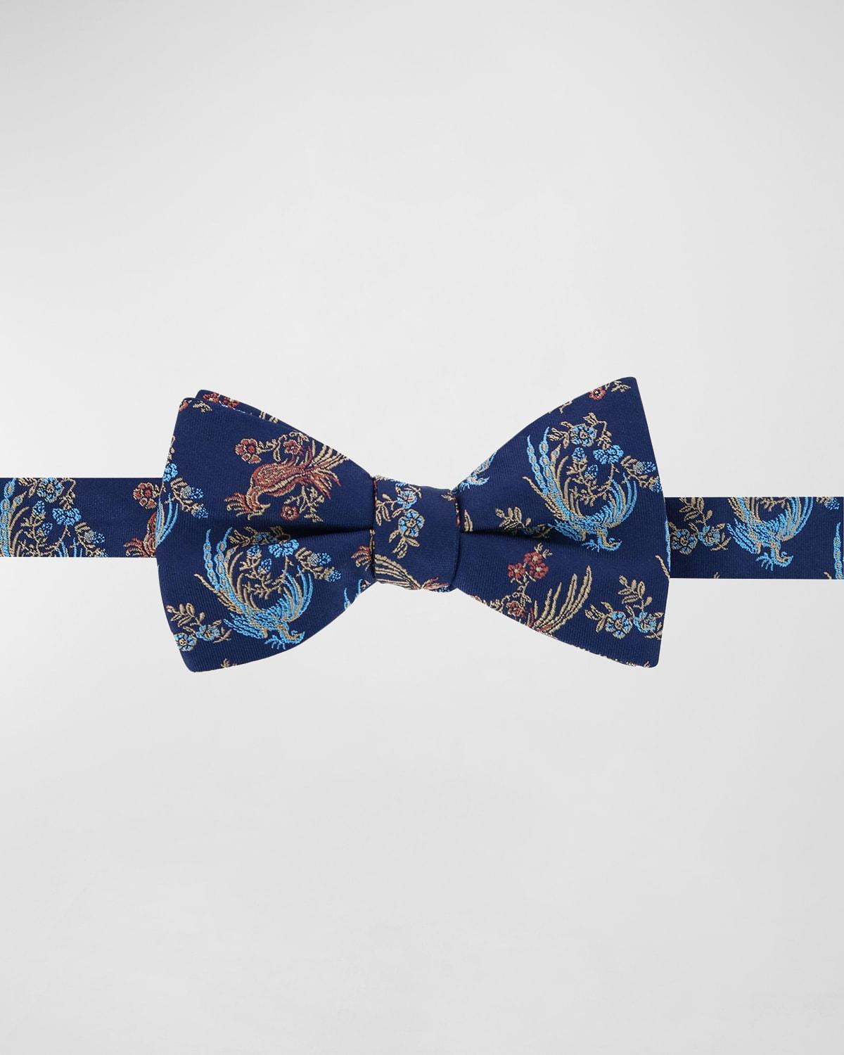 Trafalgar Birds of Prosperity Silk Bow Tie Product Image