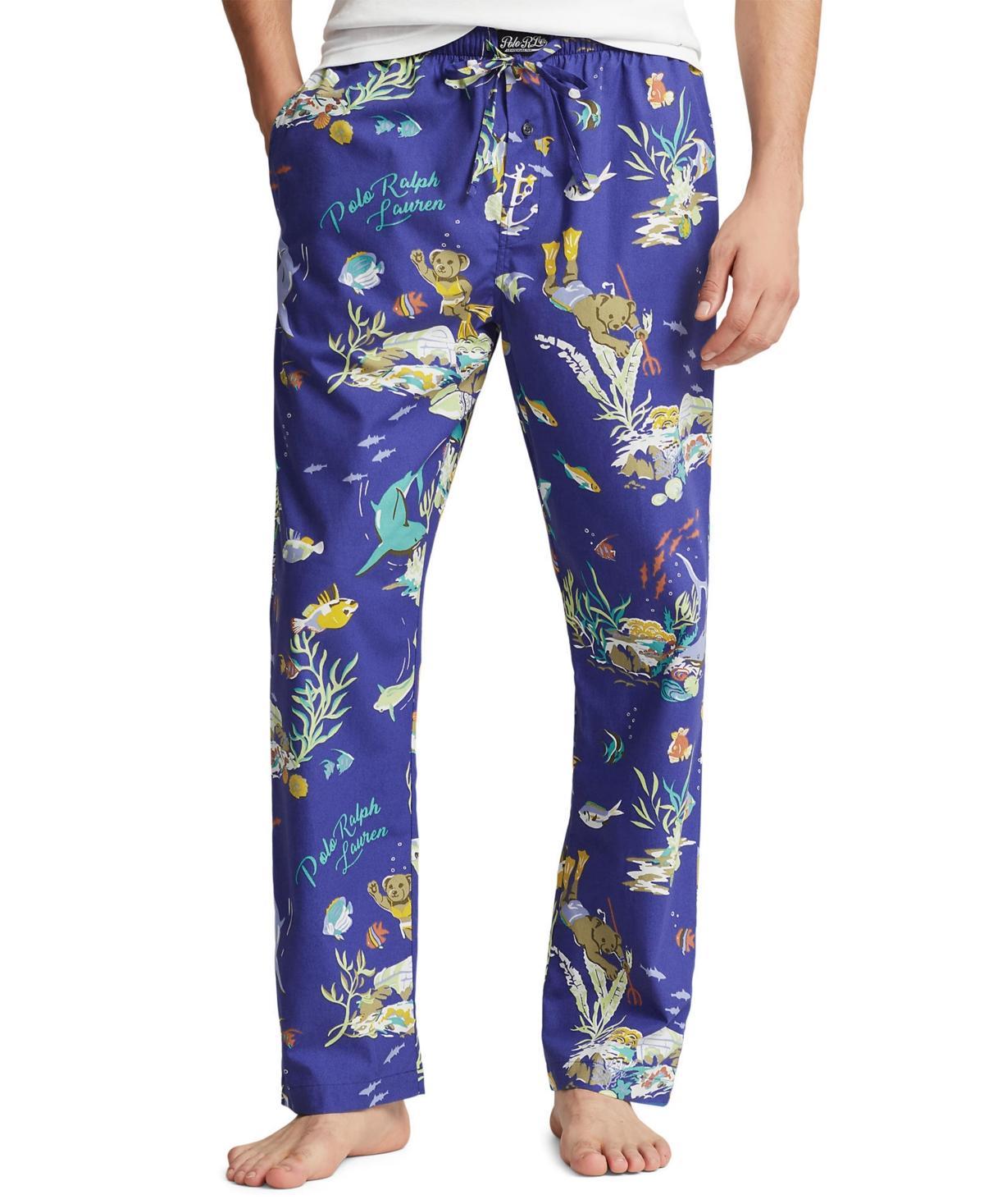 Polo Ralph Lauren Mens Printed Woven Pajama Pants Product Image