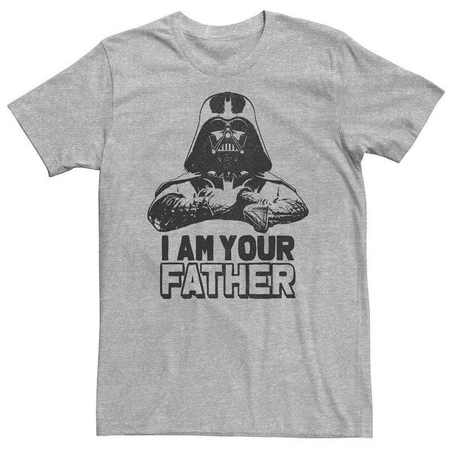 Big & Tall Star Wars Darth Vader I Am Your Father Tee, Mens Product Image