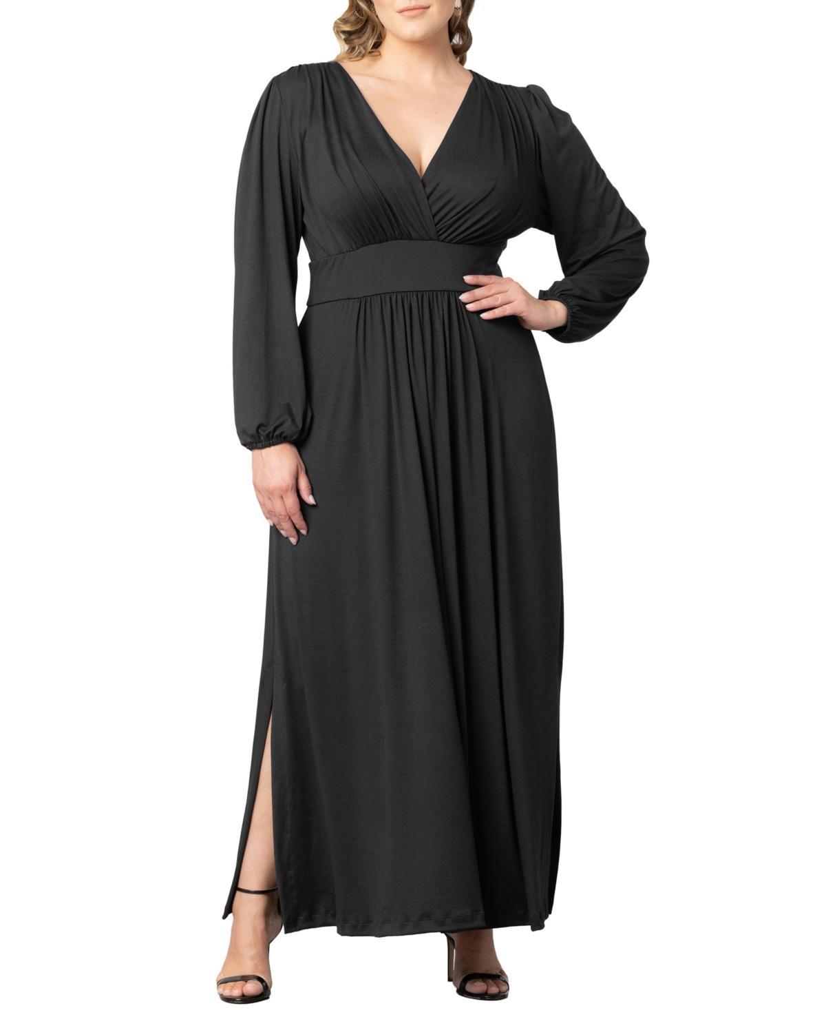 Kiyonna Kelsey Long Sleeve Maxi Dress Product Image