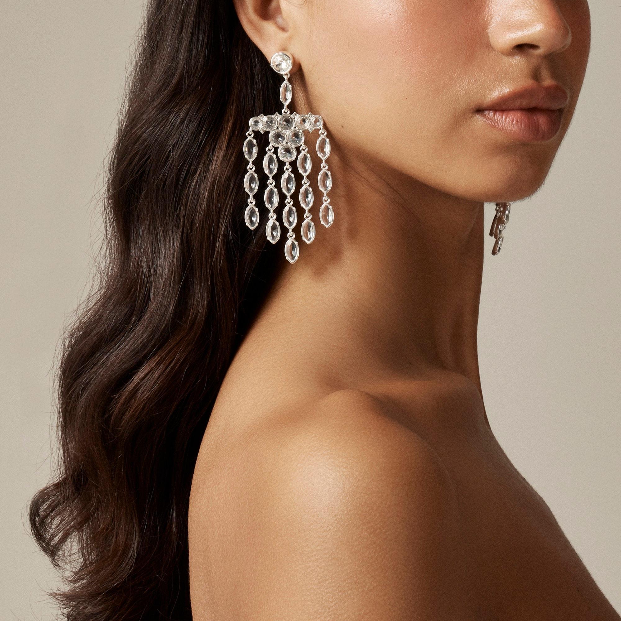 Crystal chandelier earrings product image