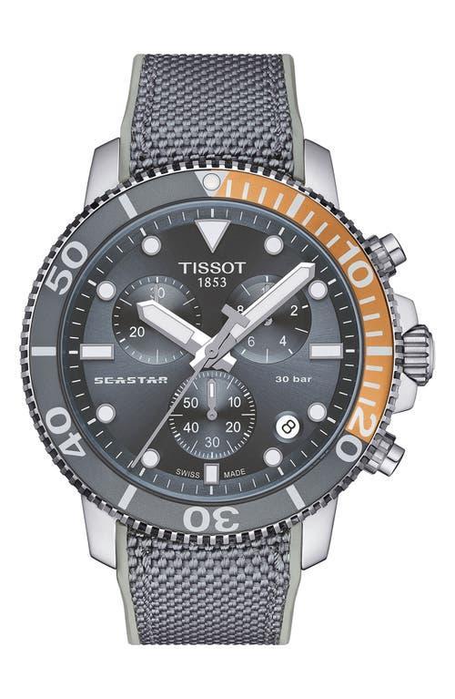 Tissot Seastar 1000 Chronograph Quartz Grey Dial Mens Watch T120.417.17.081.01 Product Image