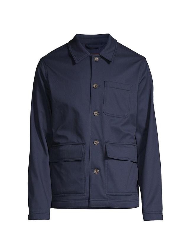 Michael Kors Cotton Stretch Bonded Chore Jacket Product Image