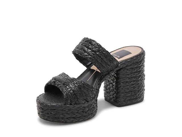 Dolce Vita Latoya Raffia Platform Sandal Product Image