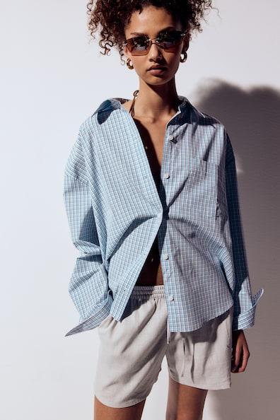 Oversized Cotton Shirt Product Image