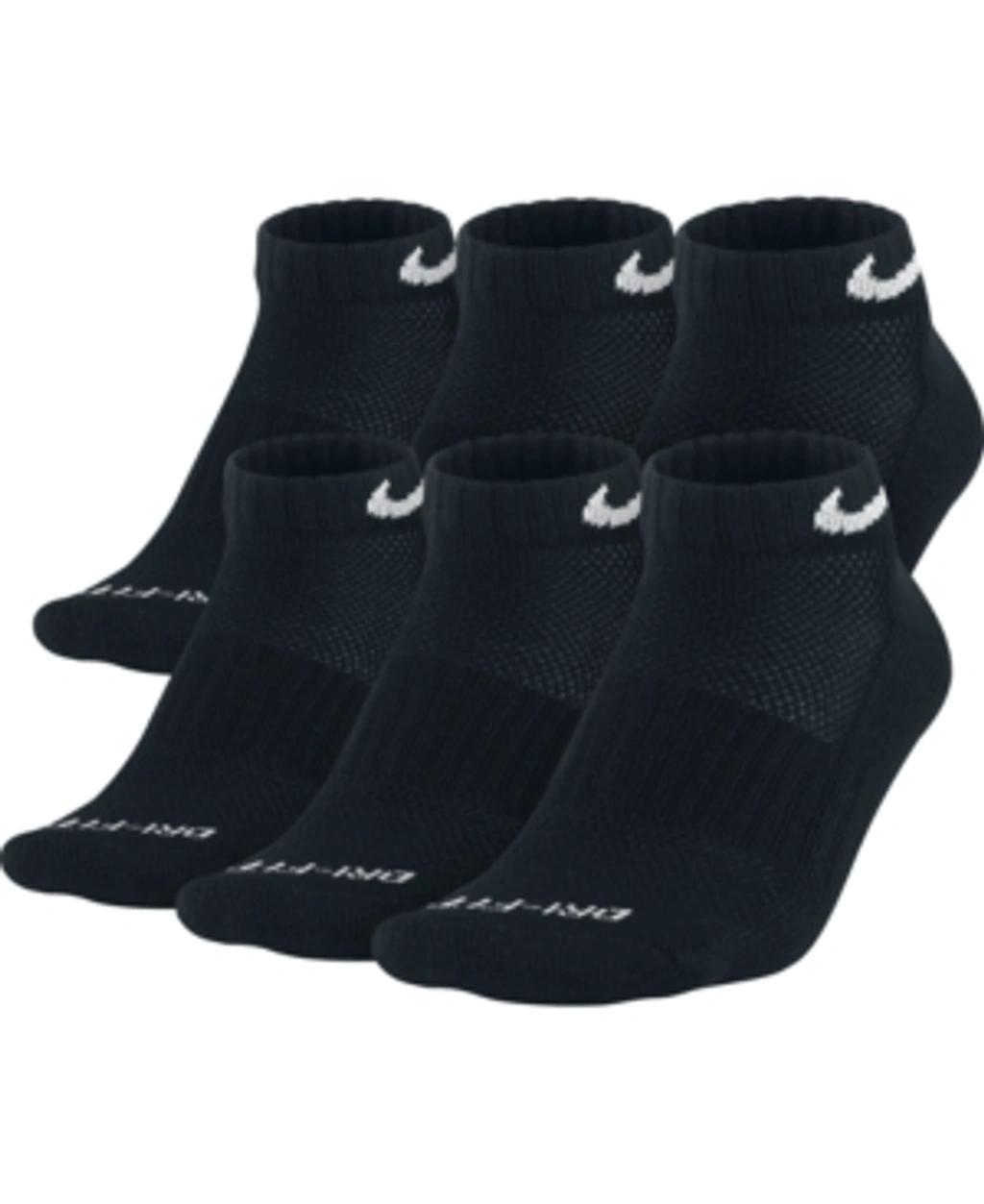 Nike Unisex Everyday Plus Cushioned Training Low Socks (6 Pairs) Product Image