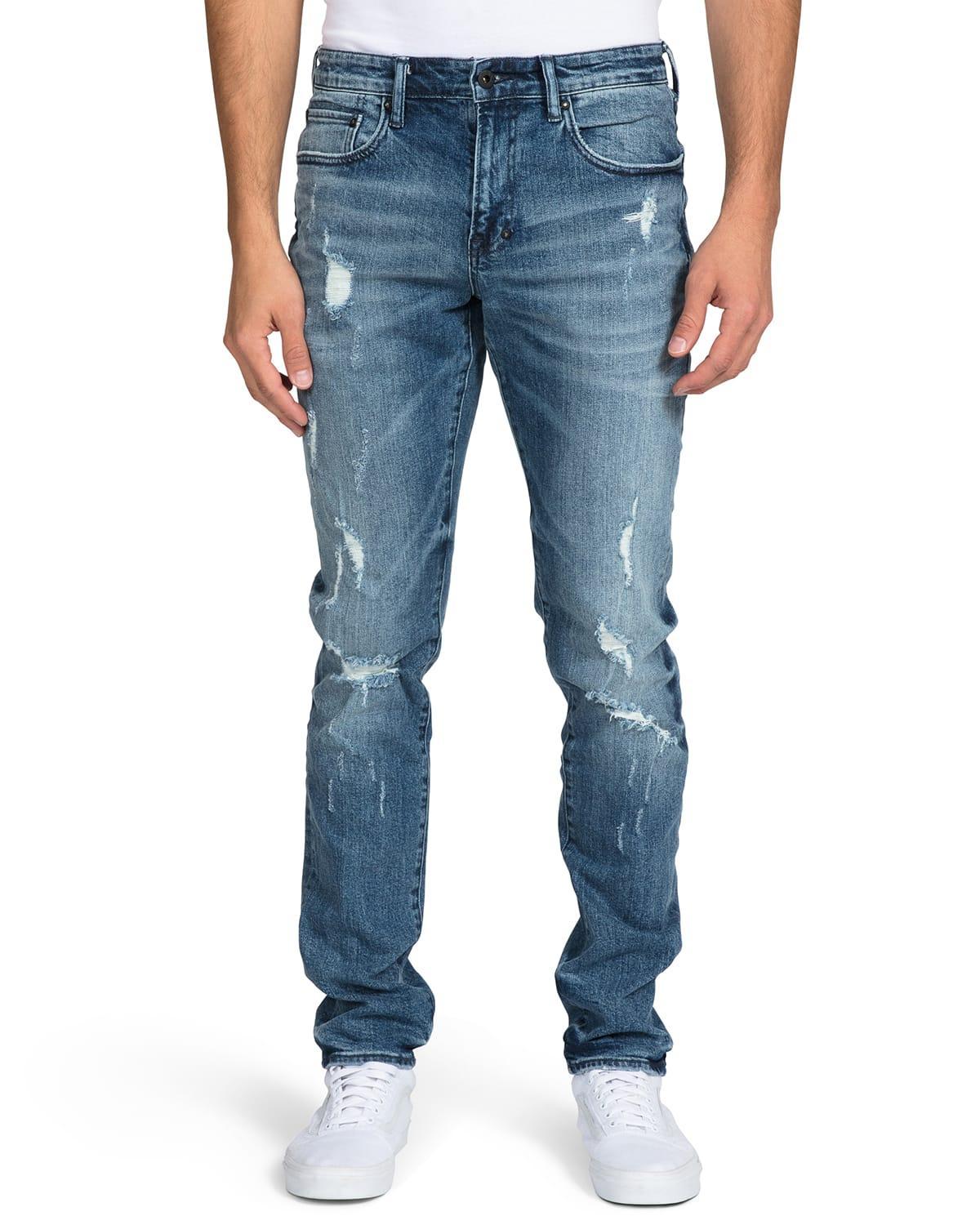 PRPS Le Sabre Ripped Slim Fit Jeans Product Image